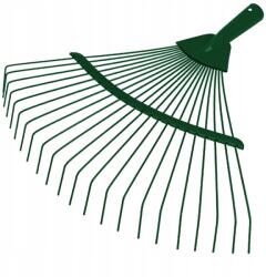 Verk Group Kerti gereblye fűlevélhez könnyű drót fém 36cm legyező (11412)