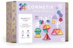 Connetix csempe - Mágneses Építőkészlet Kitágító Pasztell készlet 48 db