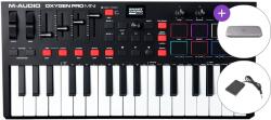 M-Audio Oxygen Pro Mini SET MIDI mesterbillentyűzet (OXYGENPROMINI-SET)