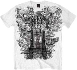 Avenged Sevenfold Ing Land of Cain Unisex White XL (ASTS19MW04)