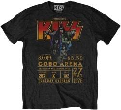 Kiss Cobo Arena '76 Black L Ing (KISSECOTS01MB03)