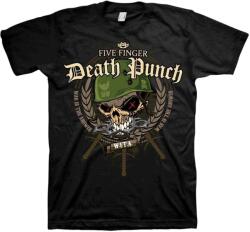 Five Finger Death Punch War Head Black 2XL Ing (FFDPTS0404MB05)