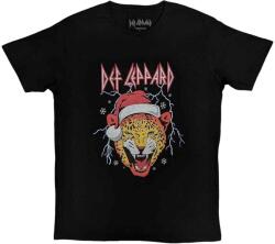 Def Leppard Ing Holiday Leppard Unisex Black XL (DEFLTS26MB04)