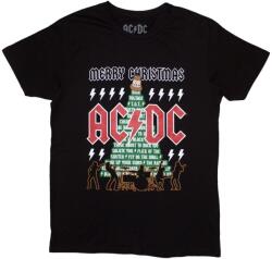 AC/DC Merry Christmas Black XL Ing (<![CDATA[ACDCTS127MB04]]>)