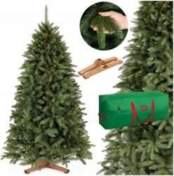 SPRINGOS Műfenyő Szibériai Lucfenyő Royal Trees Premium 180 cm Sűrű +ajándék (CT0260)