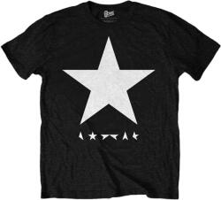 David Bowie Ing Blackstar (White Star on Black) Unisex Black M (BOWTS15MB02)