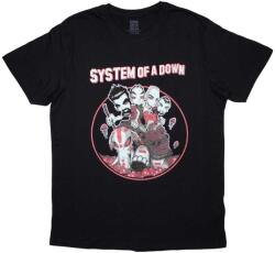 System of a Down Ing Mushroom People Unisex Black S (SOADTS22MB01)