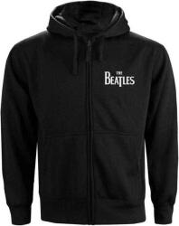 The Beatles Drop T Logo (Back Print) Black L Pulóver (BEATHOOD11MB03)