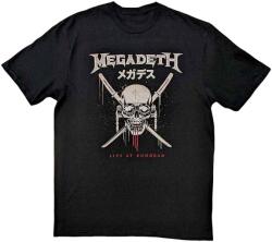 Megadeth Crossed Swords Black M Ing (MEGATS24MB02)