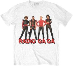 Queen Ing Radio Ga Ga Unisex White 2XL (QUTS83MW05)