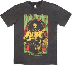 Bob Marley Ing 1978 Stone Wash Unisex Charcoal Grey L (BMASTNW81MC03)