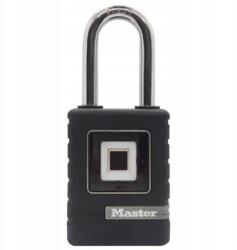 Master lock Nagy méretű ujjlenyomat lakat Masterlock 4901EURDLH biometrikus olvasó (3ZM105 nowoczesna kłódka na palec)