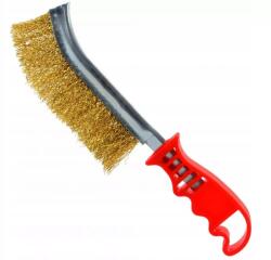 TOYA Kézi Horganyzott Acél Réshuzal Kefe (06965)