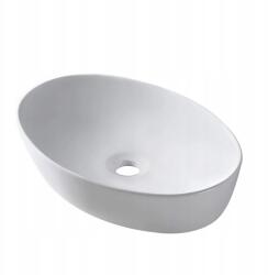 BALNEO Mosdókagyló Kerámia Asztali Fehér 62x42 cm ovális Vileo (5906792481797)