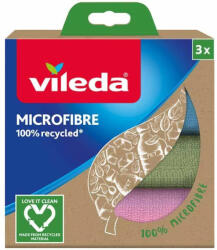 Vileda MIkroszálas kendő 100% Újrahasznosított anyagból 3db/csg (DA503XSZBA4023103228634)