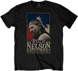 Willie Nelson Born For Trouble Black 2XL Ing (WNTS02MB05)