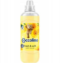 Coccolino Fresh&Soft Folyadék textilöblítő Happy Yellow 975ml (39 mosás) (8720181410529)
