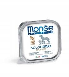 Monge Nedves Solo Monoprotein eledel szarvas ízű kutyáknak 150 g Monge márka