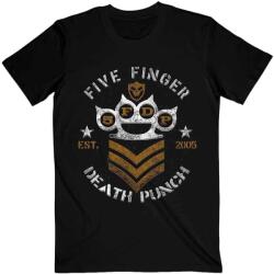 Five Finger Death Punch Chevron Black XL Ing (FFDPTS0808MB04)