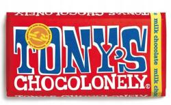  Tony's Chocolonely Milk Tejcsokoládé, 180g, holland, tejpor (8717677336593)