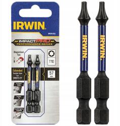 IRWIN TOOLS Bithegyek T10 57mm 2db Impact Pro Torx Csavarozóhoz (IW6061601)