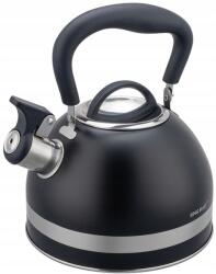 Kinghoff Hagyományos acél vízforraló Kinghoff 1, 8 l Fekete Matt Törött Fogantyú Új (KH-1858)