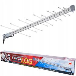 Kültéri Antenna Dvb-t Irányított Passzív Logaritmikus F Tv Földi Csatlakozó (4251)