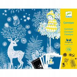 DJECO Művészeti szett cianotípia Éjszaka DJ09342 (DJ09342)