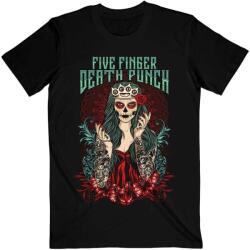 Five Finger Death Punch Ing Lady Muerta Unisex Black L (FFDPTS18MB03)