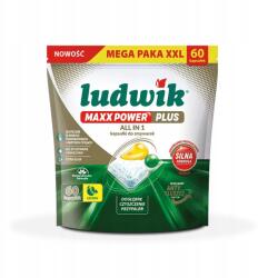 Ludwik Mosogatógép kapszula Ludwik Maxx Power Plus Allin1- Lemon -60 db 2X30) (5900498040890)