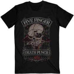 Five Finger Death Punch Ing Wicked Unisex Black 2XL (FFDPTS22MB05)