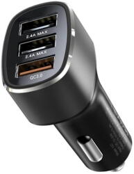 YESIDO Y46 3x USB-A QC3.0 42W Negru