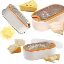 Fiskars Sajt Zöldség Reszelő Fiskars Reszelő Tartállyal És Fedővel, Kétoldalas (1019530)