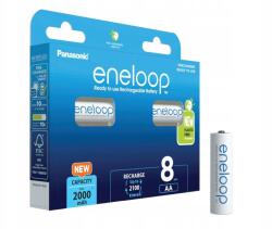 Panasonic Eneloop Panasonic akkumulátor Aa 2000mAh 8 db (BK-3MCDE/8BE)