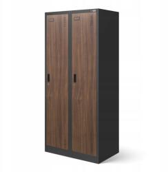 Jan Nowak Munkavédelmi szekrény Eco Design Jan Nowak Kacper antracit/dió (1340)