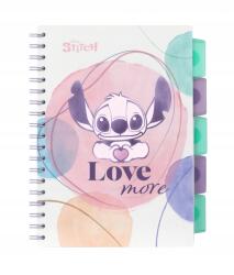COOLPACK Kolobrulion spirálos jegyzetfüzet B5 100 lap Disney Fashion Stitch Coolpack (74975) (74975PTR)