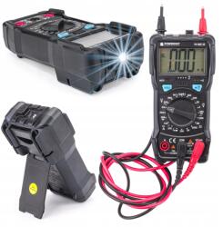 Powermat Digitális Multiméter Elektromos Árammérő LCD (PM-MMT-60)