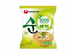 Nongshim Soon Veggie Ramyun Nongshim leves 112g Vegetáriánus Korea (8801043022705)