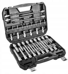 Edex CrV acél Torx bitek 1/2", 38 darabos készlet, Neo Tools