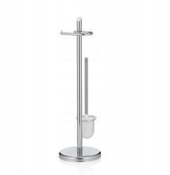 Kela Ken toalett szett fém ezüst (20538)