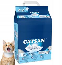 CATSAN Hygiene Plus természetes macskaalom 20 L (4008429095115)