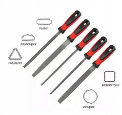 Dedra Fémreszelő készlet Dedra 06C007 200mm 5db (06C007)