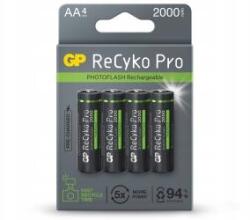 GP Batteries 4x Aa R6 2000mAh Gp akkumulátor Photo Flash GB4 (210AAHCF-APCEB4)