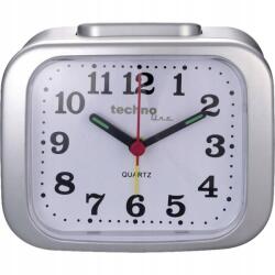 Technoline ébresztőóra ezüst 11 cm (1563386)