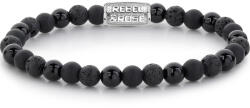 Rebel & Rose Bracelet Black Rocks RR-60033-S-L mens, férfi