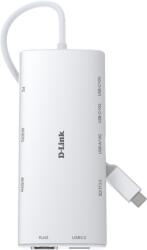 D-Link USB-C HUB 2xUSB + 2xUSB-C + 1xPD + 2xHDMI + 1xLAN + 1xSD/TF3.0, DUP-A01 (DUP-A01)