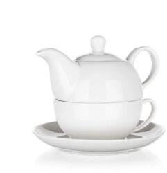 BANQUET Teáskészlet kancsó és csésze White 400 220 ml Porcelán (VET-60334950)