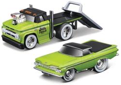 Maisto - Transporturi musculare - Chevrolet C60 Flatbed Chevrolet El Camino, 1966, 1: 64 (OLP101211539)