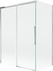 Mexen Rox 2-paneles toló zuhanyfal 120 + 70 x 150 cm, átlátszó, króm - 8C9-120-070-01-00 (8C9-120-070-01-00)