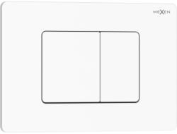 Mexen Tex 05 öblítőgomb rozsdamentes acél, fényes fehér - 6105-01 (6105-01)
